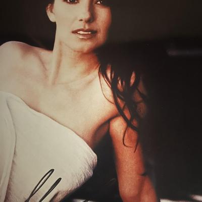 Shania Twain signed photo
