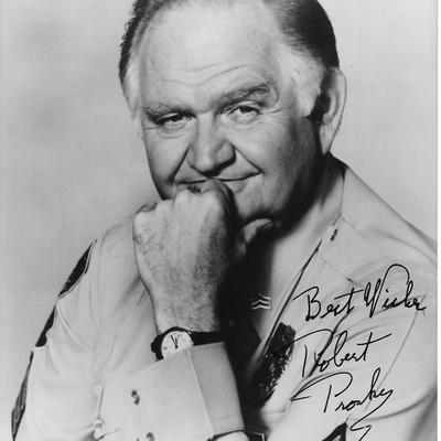 Robert Prosky signed photo