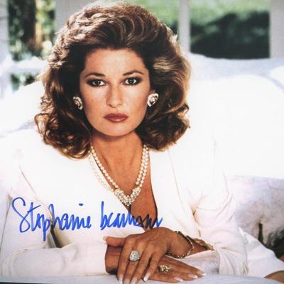 Stephanie Beacham signed photo