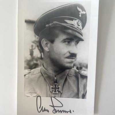 WWII Vintage signed photo