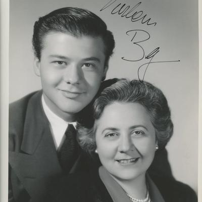 Turhan Bey signed photo