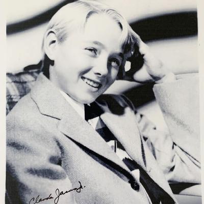 Claude Jarman Jr. signed photo