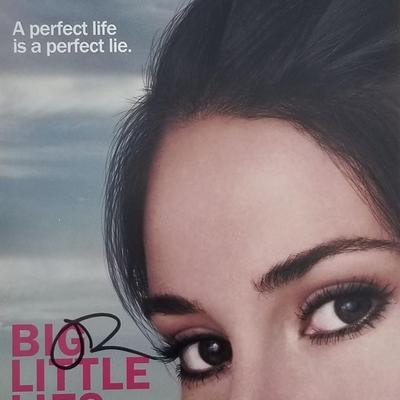 Shailene Woodley signed "Big Little Lies" photo