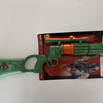 Star Wars Boba Fett signed Blaster JSA