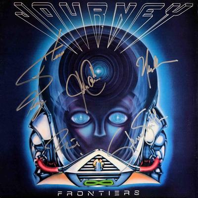Journey signed Frontiers album