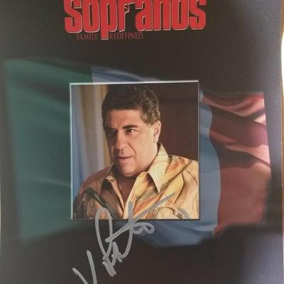 Sopranos signed photo- JSA