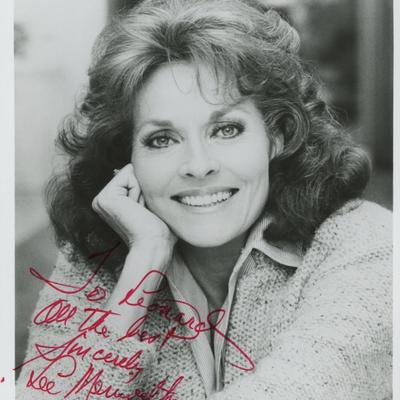 Lee Meriwether signed photo