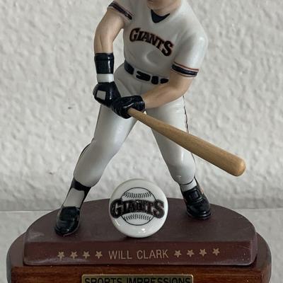 Sports Impressions Will Clark figurine