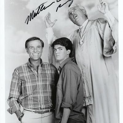 Matthew Perry signed photo