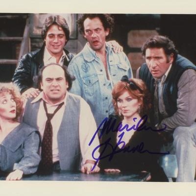 Marilu Henner signed "Taxi" television photo