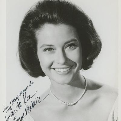 Diane Baker signed "Straight-Jacket" movie photo