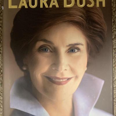 Laura Bush Spoken From The Heart signed book