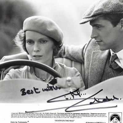 Death on the Nile Simon MacCorkindale signed movie photo