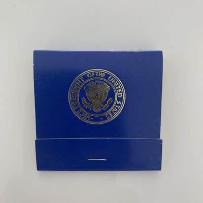 Vice Presidential matchbook 