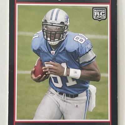Detroit Lions Calvin Johnson 2007 Topps #145 trading card 