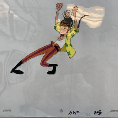 Ace Ventura original artwork and cel