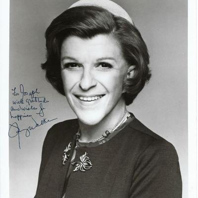 Mary Tyler Moore's Nancy Walker signed photo