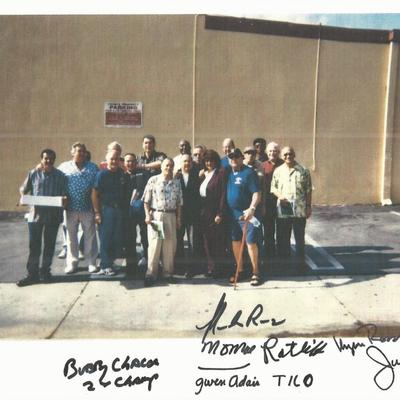Boxing Champions signed photo 