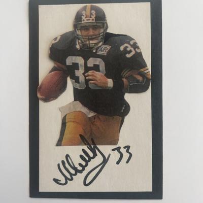 Pittsburgh Steelers football player signed photo