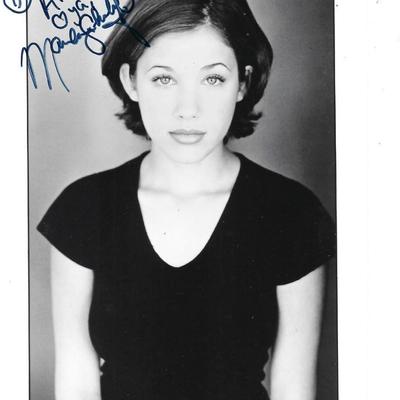 Marla Sokoloff signed photo.