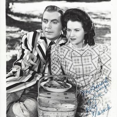 Ruth Warrick signed photo