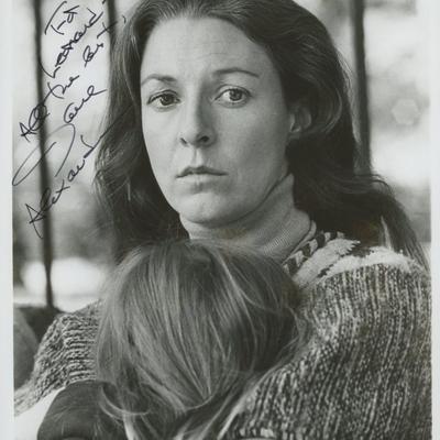 Jane Alexander signed "Kramer vs. Kramer" movie