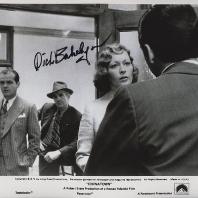 Chinatown Richard Bakalyan signed movie photo