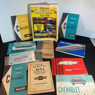Vintage Chevrolet Owners Manuals