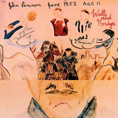 John Lennon signed "Walls And Bridges" album