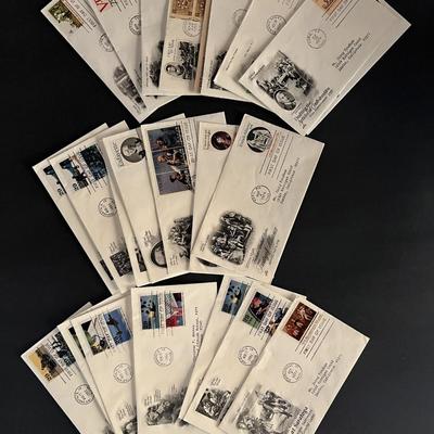Lot of 20 USA commemorative FDC's