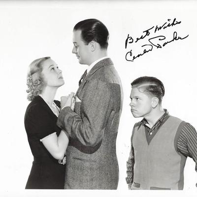 Cecilia Parker signed photo