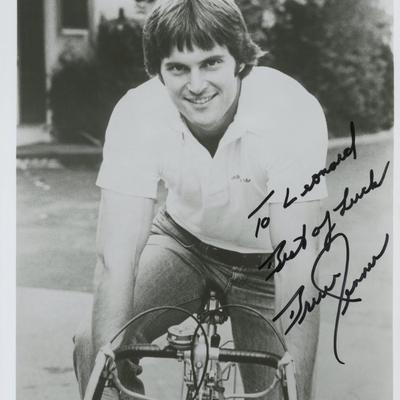 Bruce Jenner signed photo