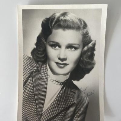 Joan Caulfield signed photo-JSA