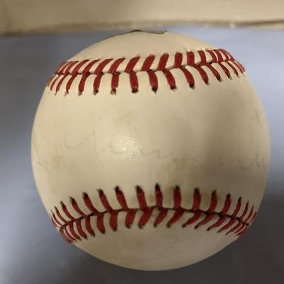 Happy Chandler signed baseball