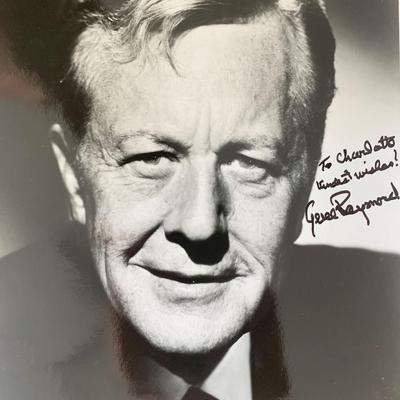 Gene Raymond signed photo
