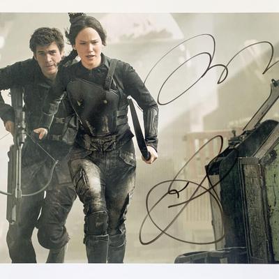 The Hunger Games Mockingjay signed movie photo 