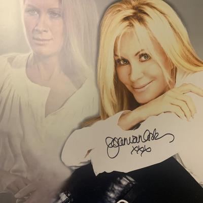 Joan Van Ark signed photo. PSA