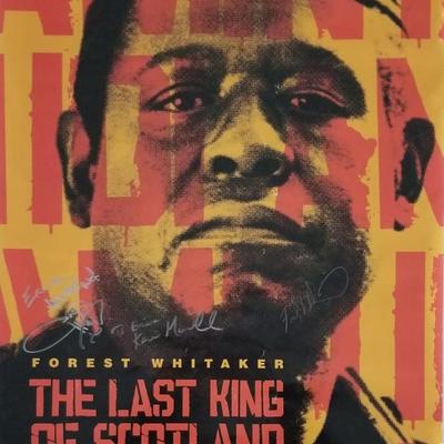 The Last King of Scotland signed movie photo