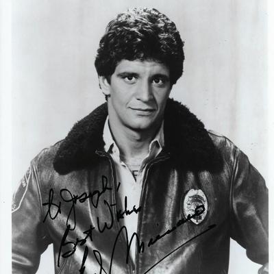 Ed Marinaro signed Hill Street Blues photo