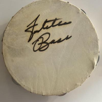 Fontella Bass signed tambourine