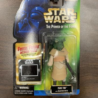 Star Wars unsigned Ishi Tib action figure