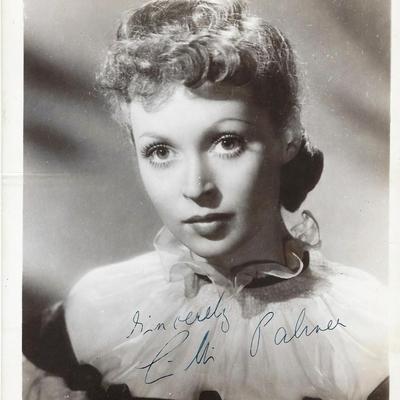 Thunder Rock Lilli Palmer signed movie photo