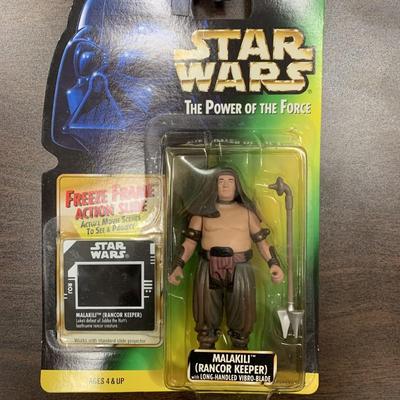 Star Wars unsigned Malakili action figure
