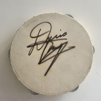 Doris Troy signed tambourine