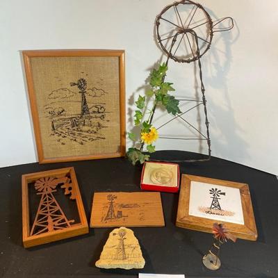 Windmill Decor Lot