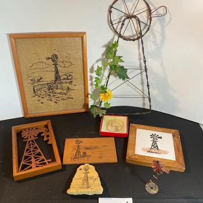 Windmill Decor Lot