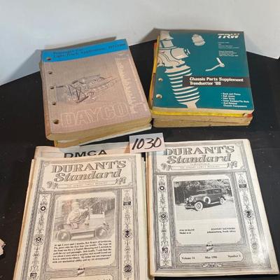 Vintage Auto Books