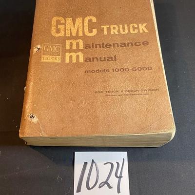 Vintage GMC Manual
