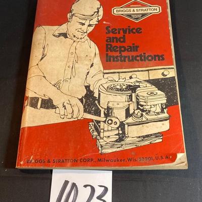 Vintage Briggs and Stratton Instructions