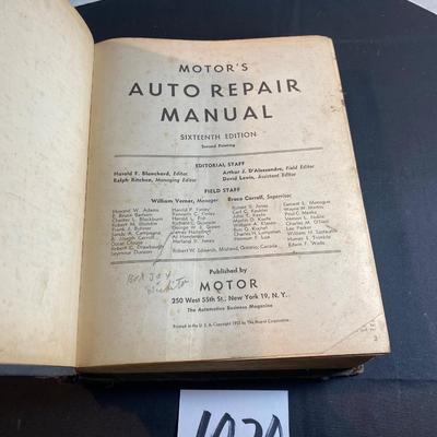 Motors Auto Repair Manual